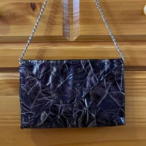 Small Unique Print Shoulder Bag w/ Chain Strap